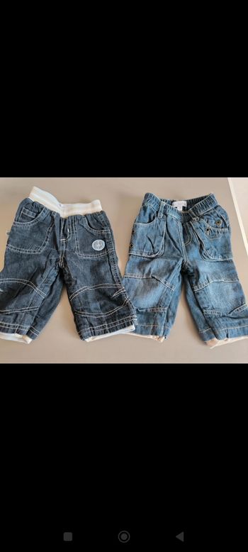 Pantalons 3 mois