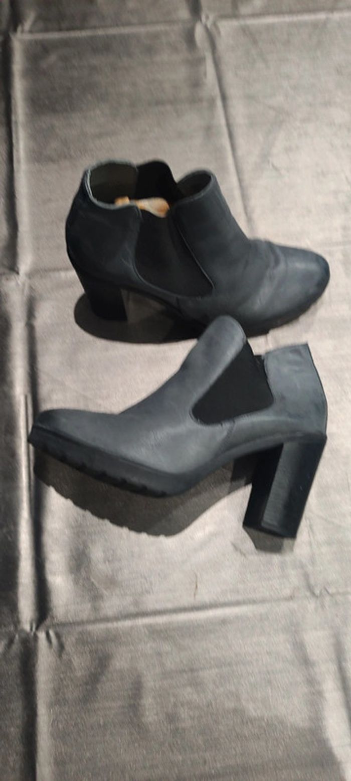 Bottines cuir maruti - photo numéro 2