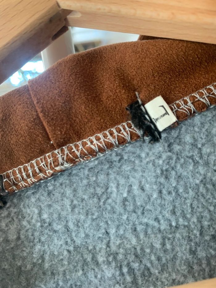 Pull à capuche gris  L - photo numéro 4