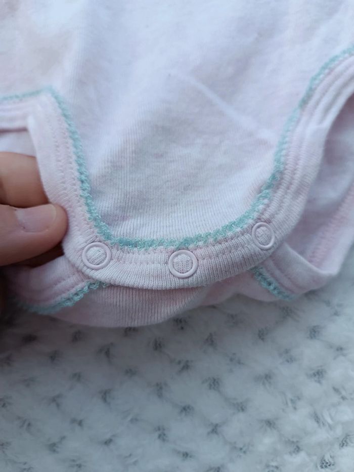 🔸Body Manches Courtes Rose Petit Bateau Fille - 3 ans🔸 - photo numéro 7