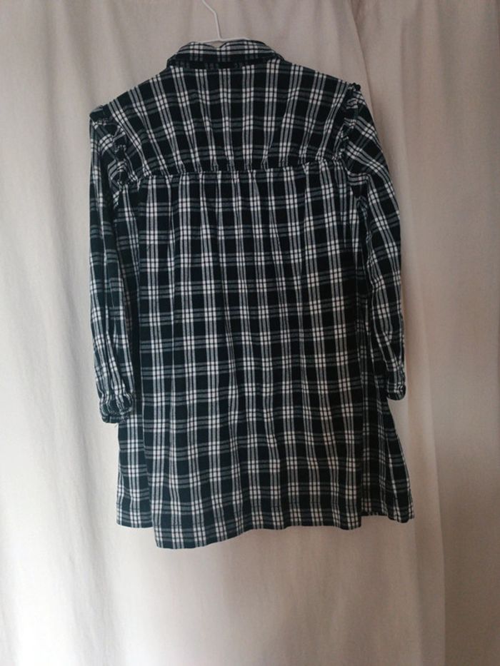 🌺 ZARA robe chemise à carreaux - photo numéro 4