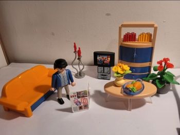 Salon contemporain Playmobil 3966