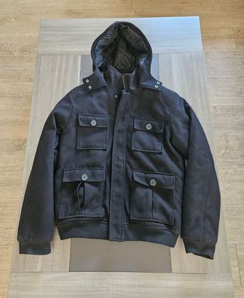 Manteau kiabi noir neuf taille L