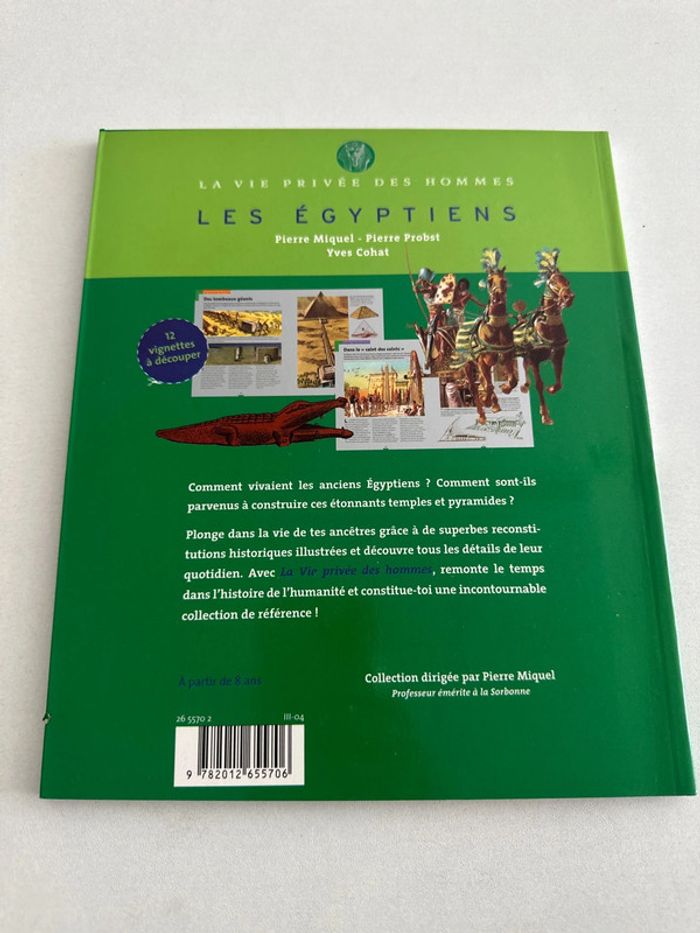 Les Égyptiens – Collection La vie privée des hommes (Hachette Jeunesse) - photo numéro 3