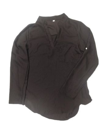 Blouse légère fluide noire | Shein | L