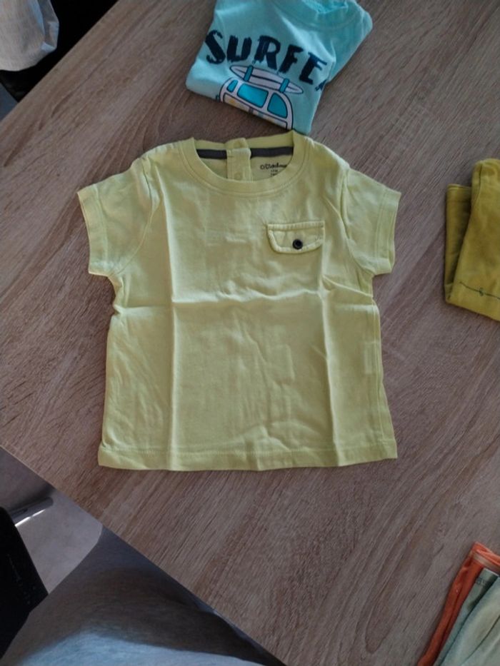 Lot tee shirt 12 mois - photo numéro 3