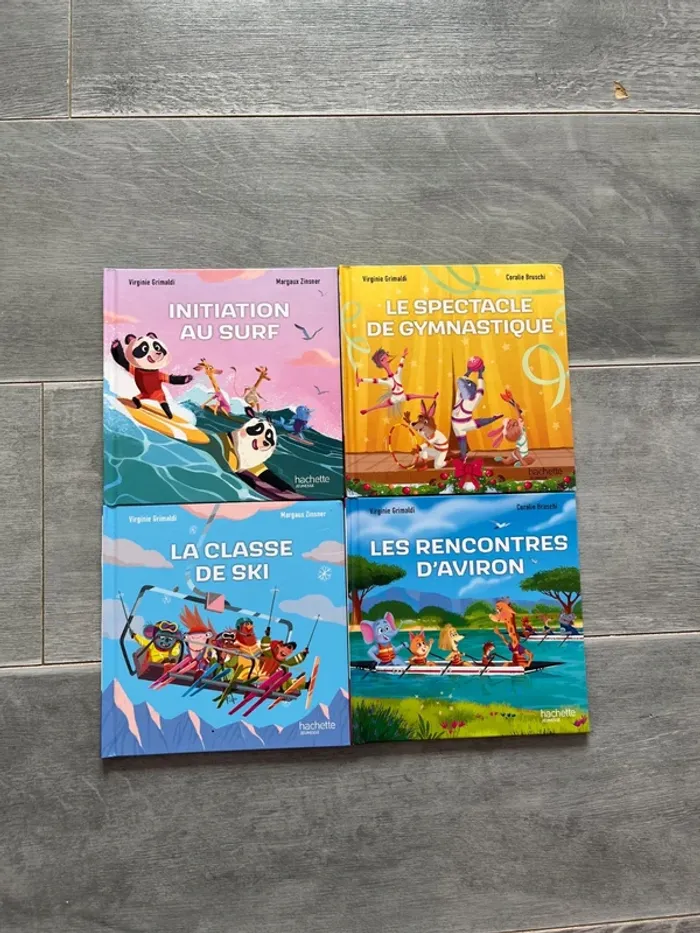 Lot de 4 livres enfant