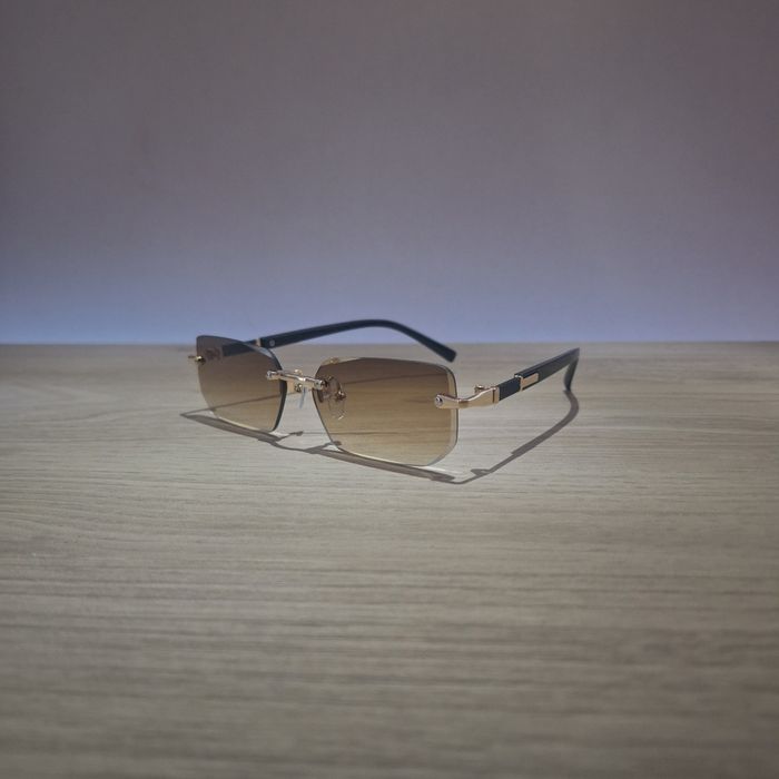 Lunettes de Soleil - Y2K Vintage 90s-2000s - Unisexe Sunglasses - Verres Teintés - photo numéro 3
