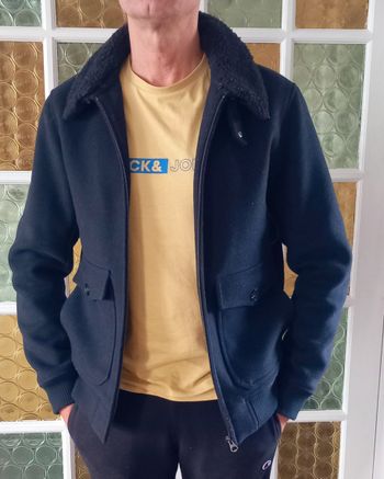 blouson JULES bleu marine