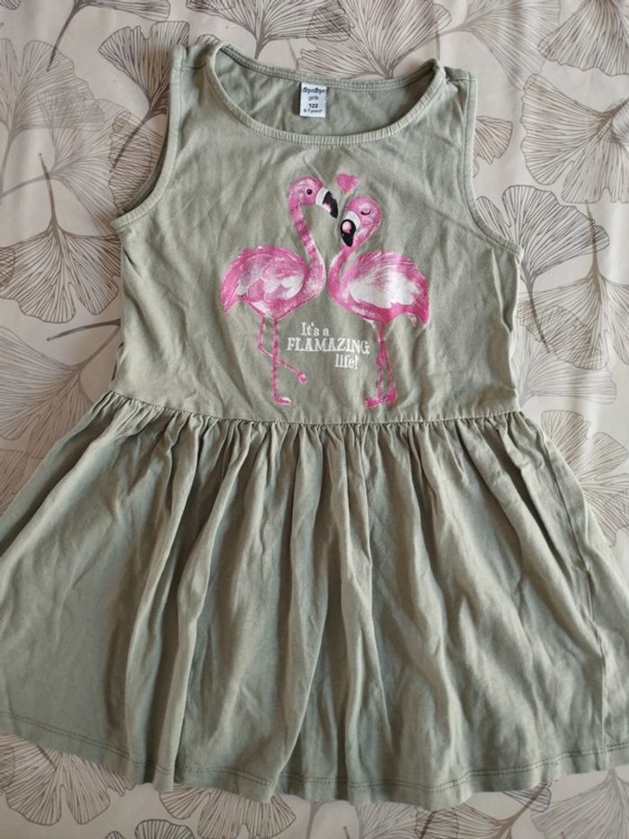 Robe Kaki dopodopo 7 ans