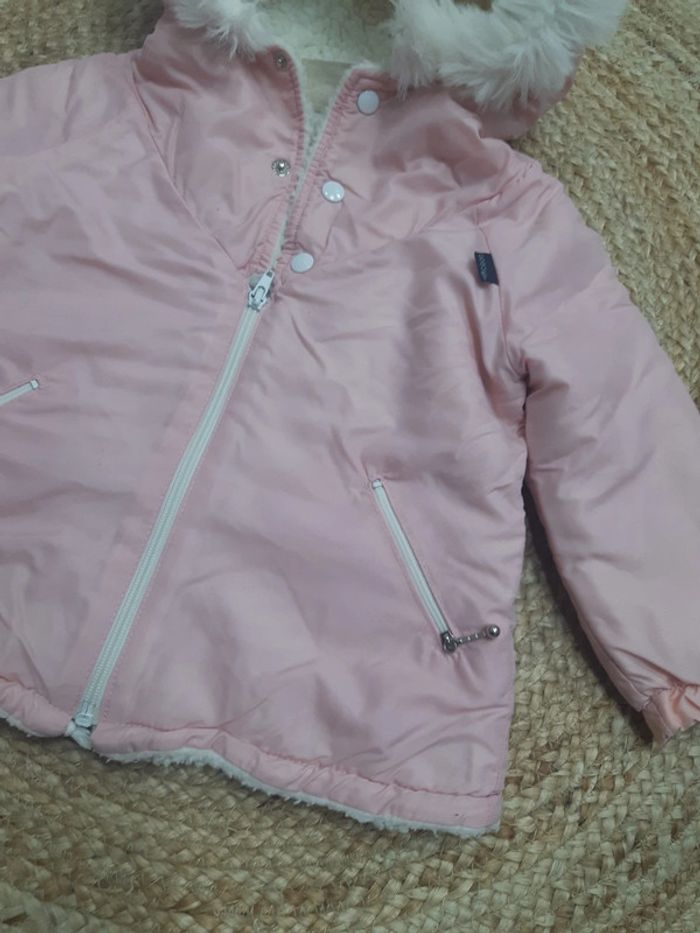 Manteau chaud à capuche 3 ans - photo numéro 2