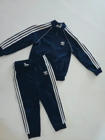 Ensemble jogging adidas bleu marine