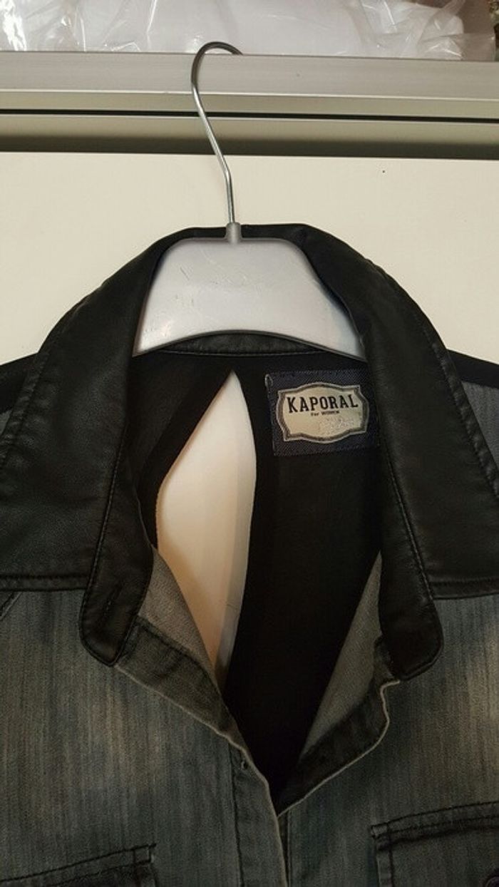 Superbe chemise Kaporal bi-matière - photo numéro 4