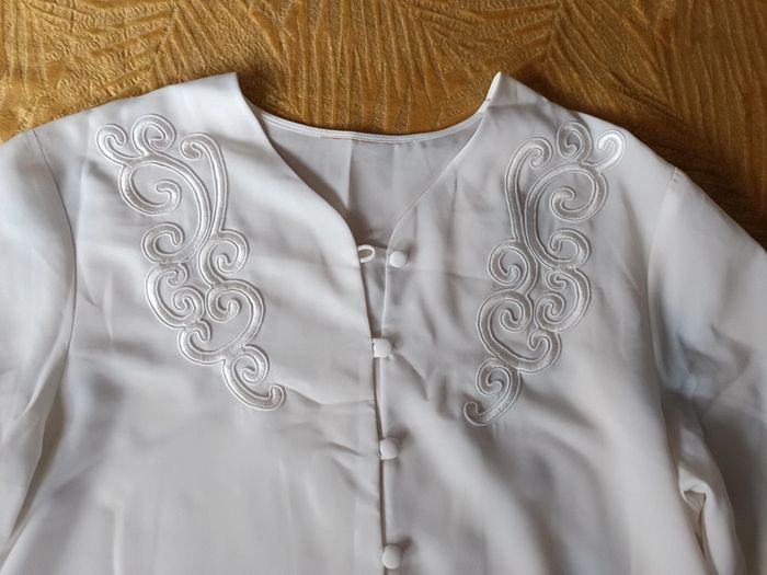Chemisier broderie L - photo numéro 3