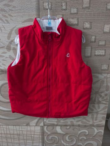 Veste sans manche intérieur polaire Petit Bateau