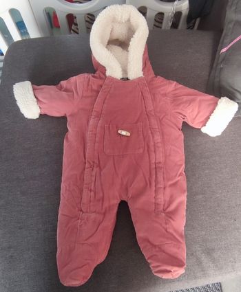 Combi pilote vieux rose