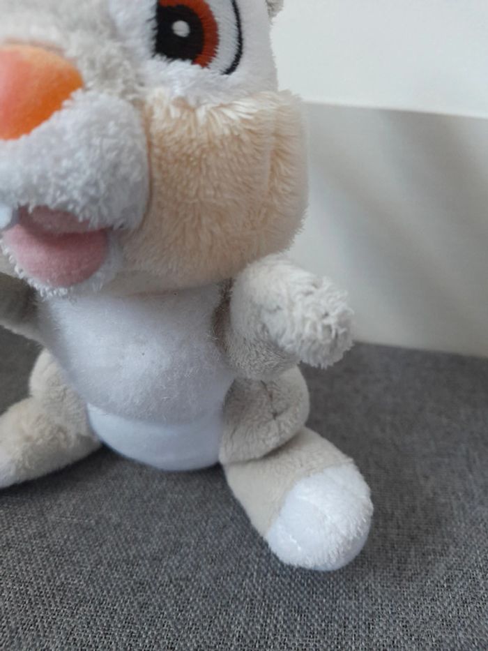 Peluche / doudou Disney Nicotoy Pan-pan Lapin Bambi - photo numéro 5