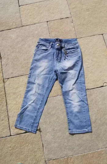 Pantacourt en jeans 12 ans kaizen