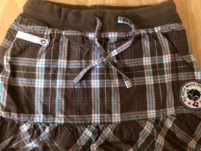 Jolie petite jupe courte H&M à carreaux T. 18 mois/80 cm TBE - photo numéro 3