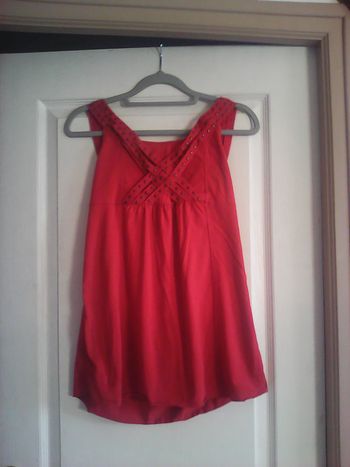 Top rouge Spot 38/40