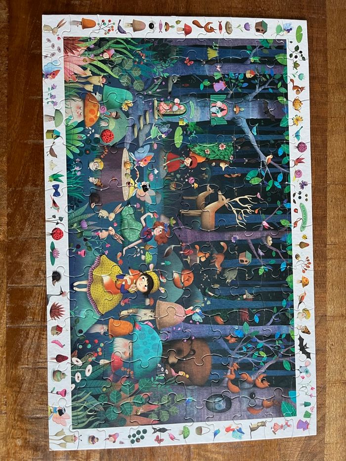 Puzzle Forêt enchantée 100 pièces - photo numéro 4