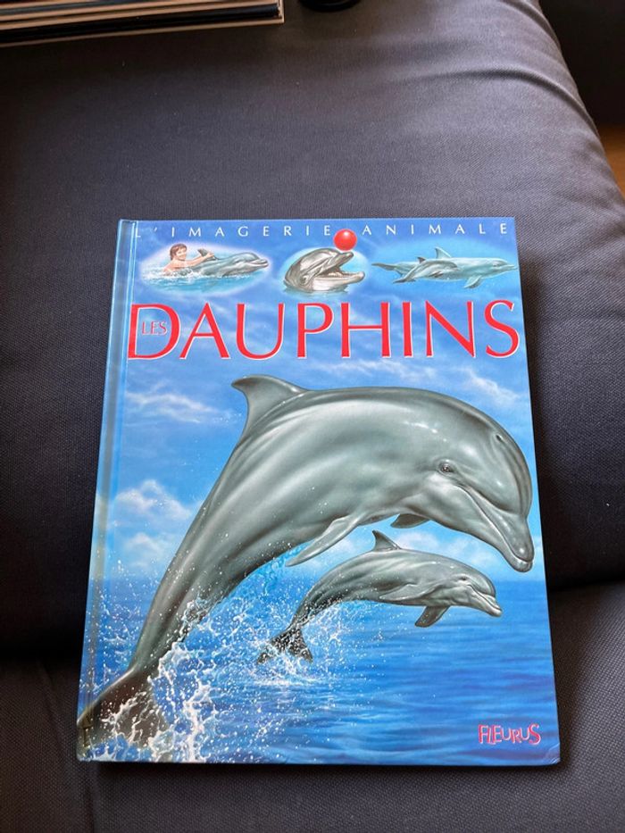 Livre pour enfants la grande imagerie fleurus les dauphins