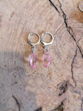 Boucles d'oreilles acier inoxydable
