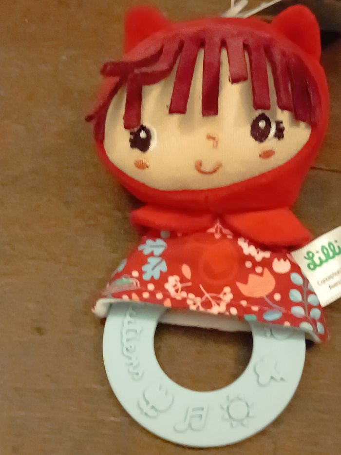 Hochet peluche Lilliputiens - photo numéro 5