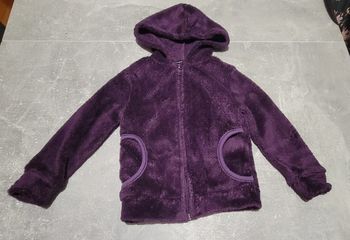 Gilet polaire violet - 3 ans