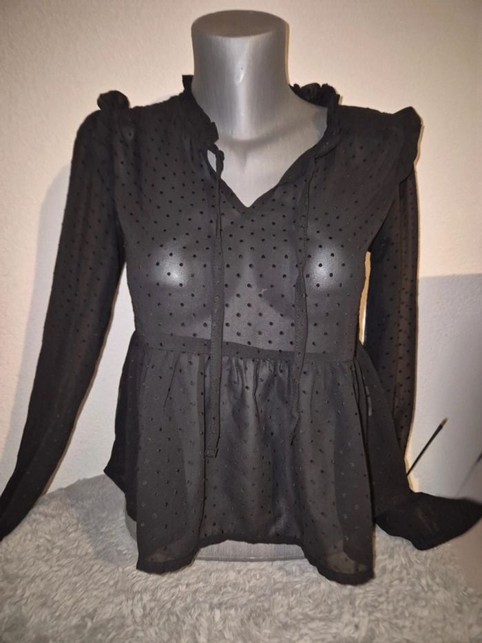 Haut fin manches longues, haut en excellent état, T.S