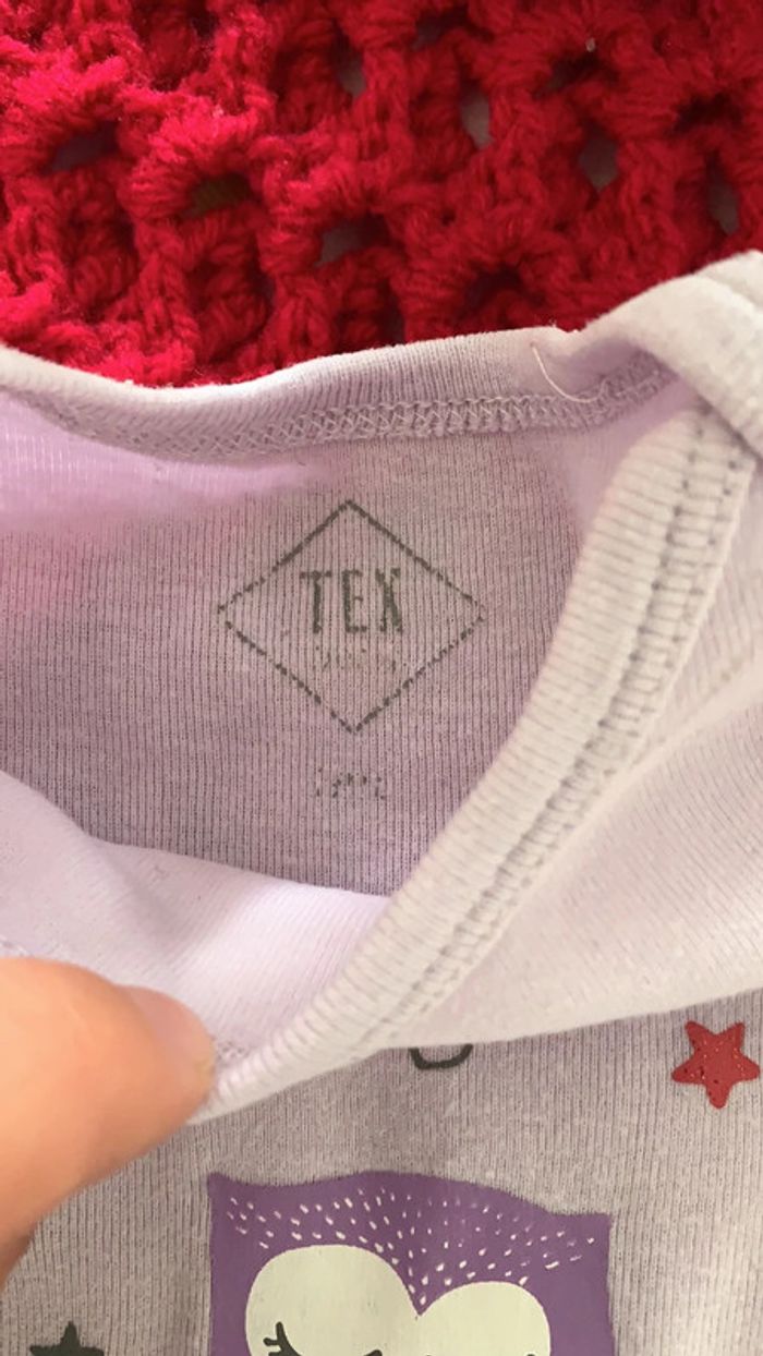 Lot de 2 bodies TEX Baby 9 mois - photo numéro 4