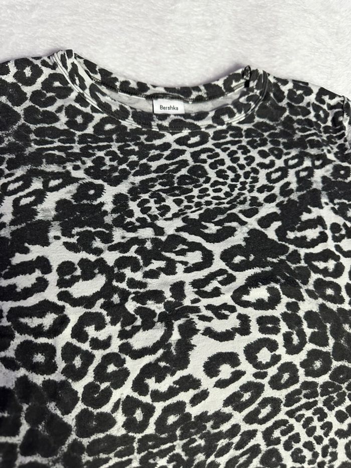 Haut Bershka noir et blanc - photo numéro 2