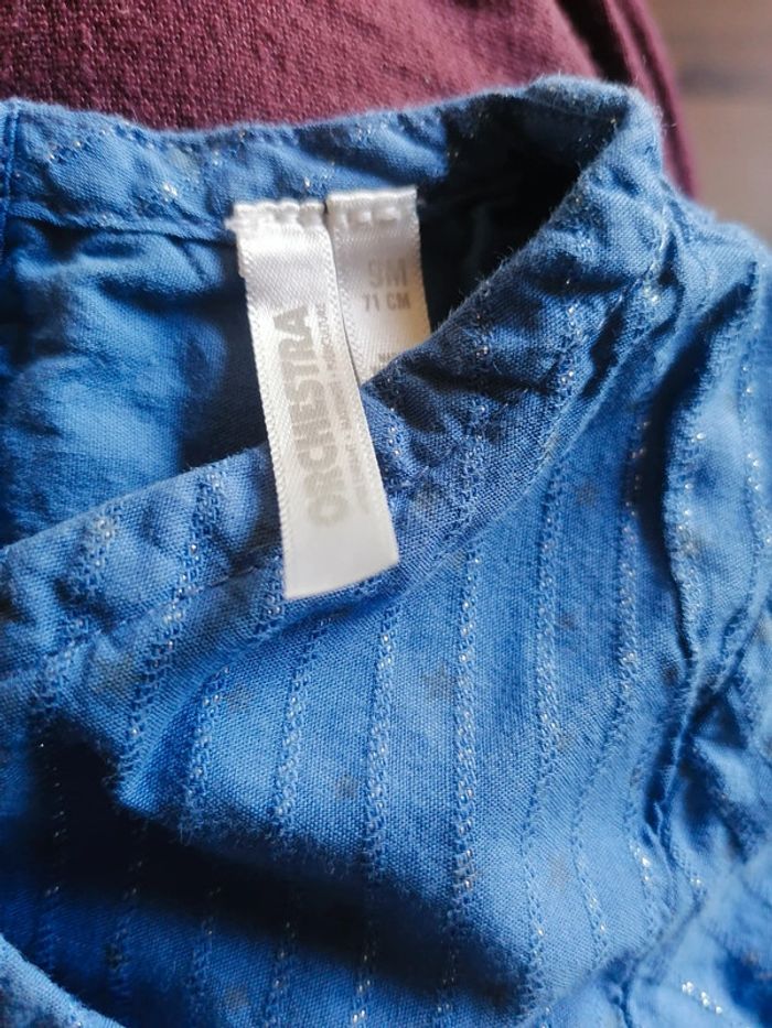 Robe bleu/argenté - photo numéro 3