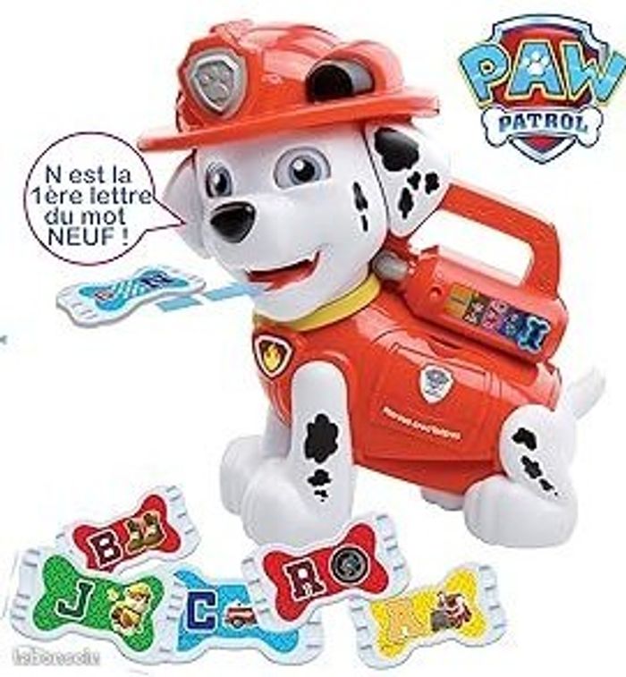 Marcus Croc Lettres Pat patrouille Vtech