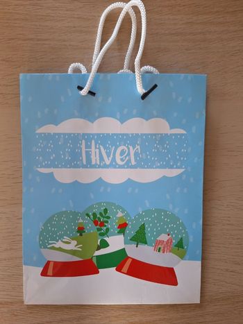 Sac cadeau neuf 18x23x10cm