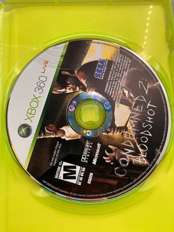 Jeux Xbox 360 : Condemned 2 Bloodshot (J2024356) - photo numéro 4