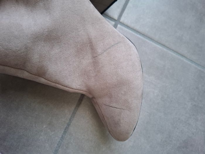 Bottines marron clair/beige - photo numéro 7