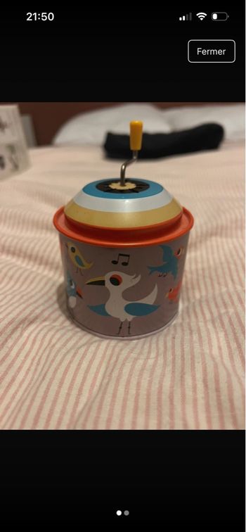 Moulin à musique oiseaux Vilac