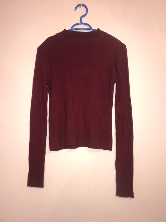 Pull léger col montant - photo numéro 2