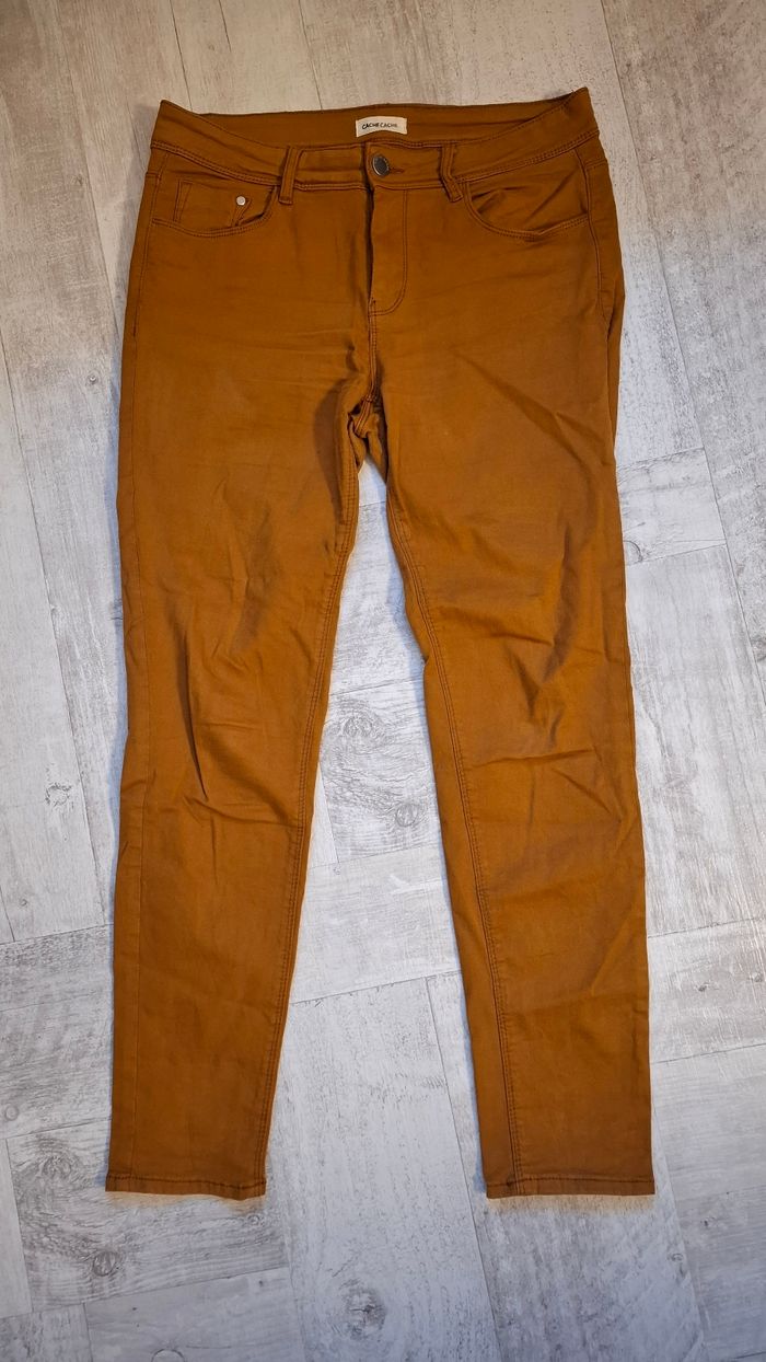 Pantalon moutarde