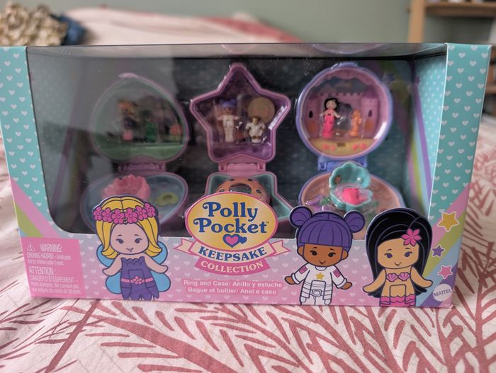 Polly Pocket keepsake bagues et boitiers - photo numéro 2