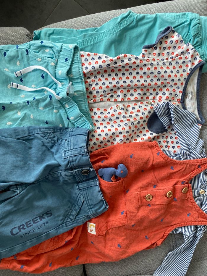 Lot vêtements été garçon 3mois - photo numéro 3