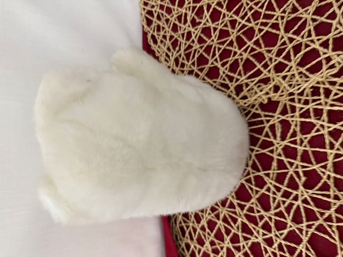 Doudou Peluche ours blanc BOULGOM - photo numéro 4