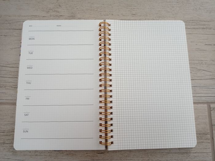 Agenda - Weekly planner / Semainier "My Little Box" - photo numéro 2
