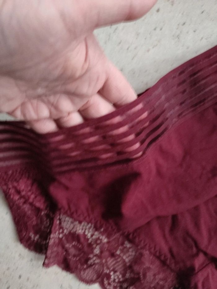 Culotte bordeaux - photo numéro 4