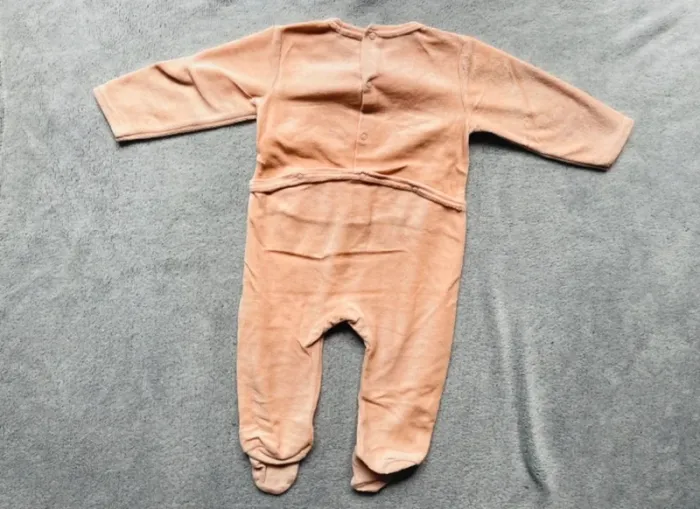 Pyjama velours, 12 mois - photo numéro 2