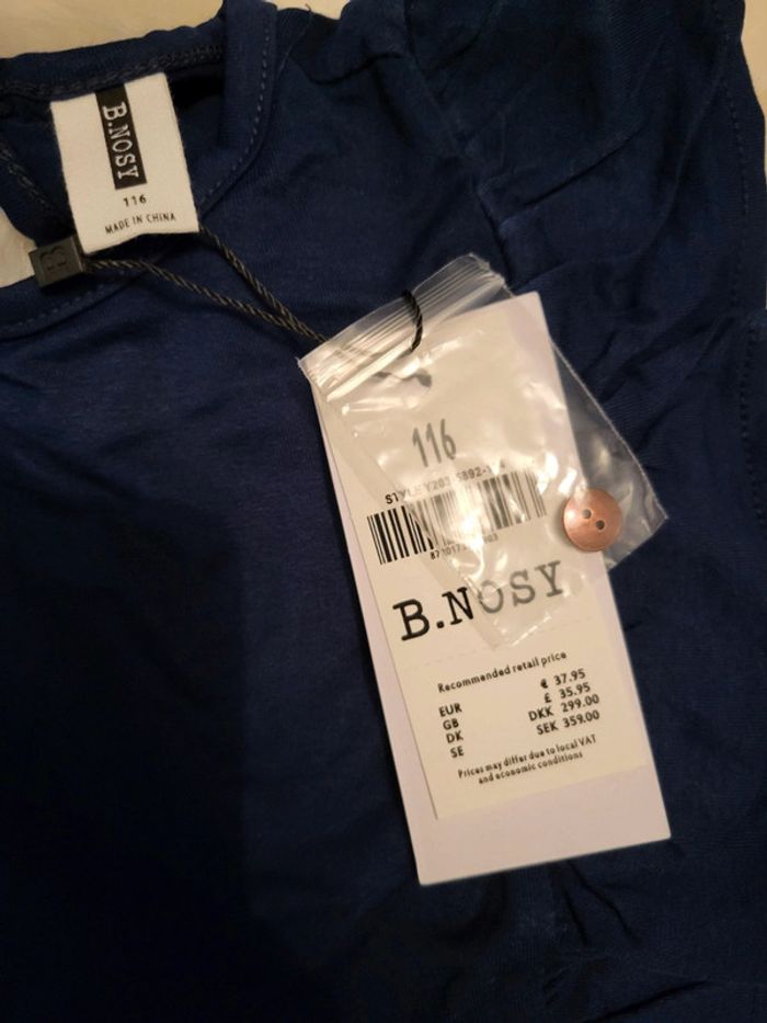 Robe b.nosy bleu marine neuve 6 ans - photo numéro 2