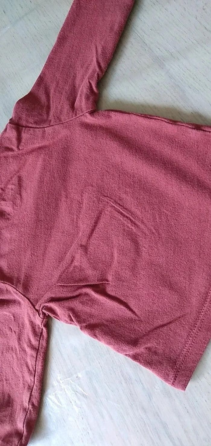 Tee-shirt rouge 3 mois - photo numéro 4