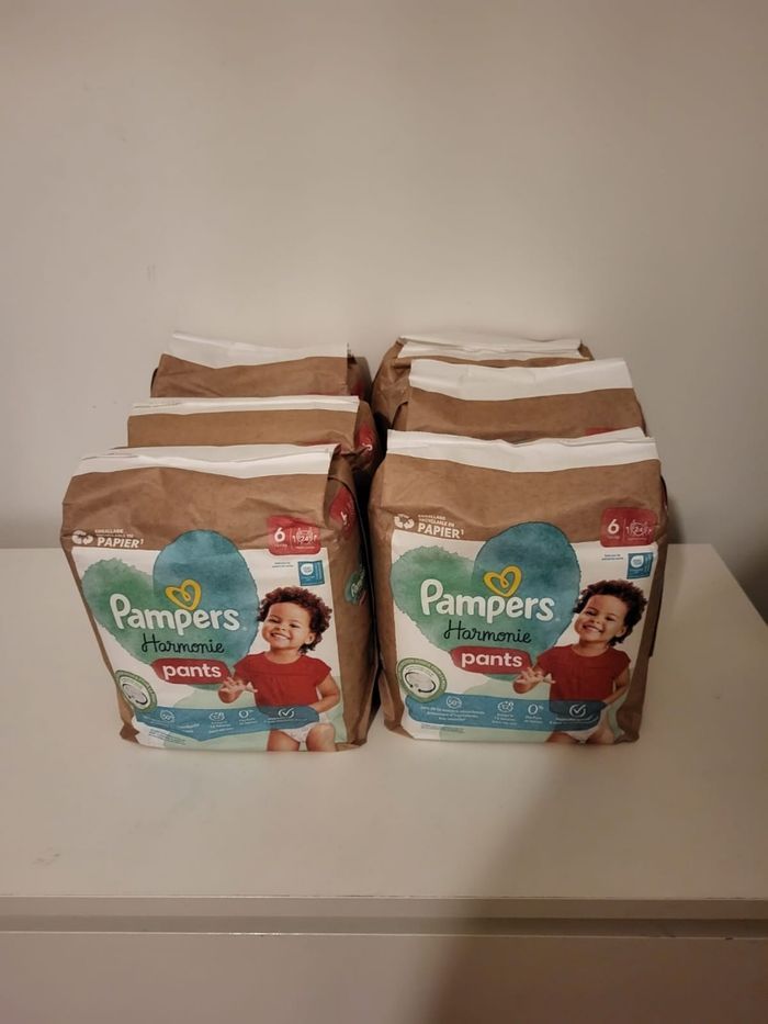 Couches pampers pants taille 6