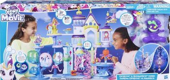 My little pony- sons et lumières the movie canterlot - seaquestria château